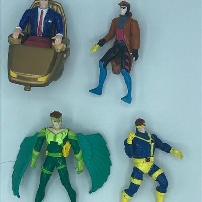 Modern Collection of Metal X Men Figures