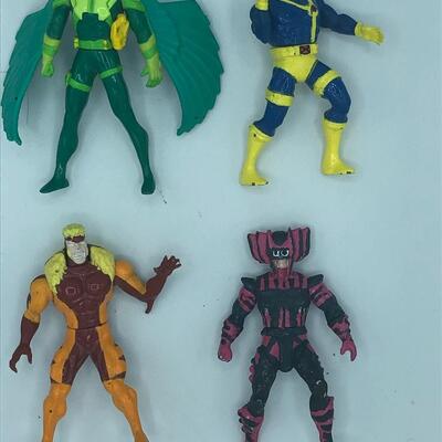 Modern Collection of Metal X Men Figures