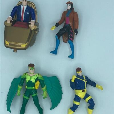 Modern Collection of Metal X Men Figures