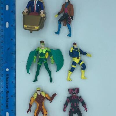 Modern Collection of Metal X Men Figures