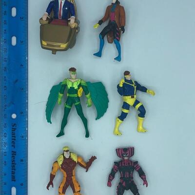 Modern Collection of Metal X Men Figures