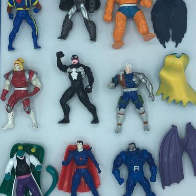 Modern Collection of Metal Marvel Figures