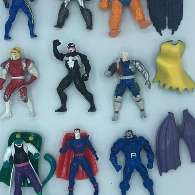 Modern Collection of Metal Marvel Figures