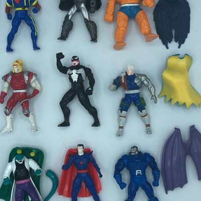 Modern Collection of Metal Marvel Figures