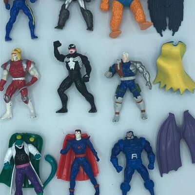 Modern Collection of Metal Marvel Figures