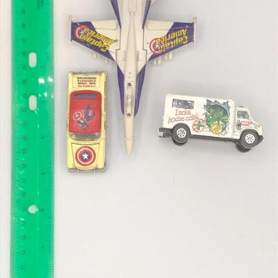 Vintage Marvel Matchbox Cars