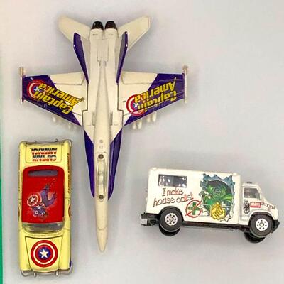 Vintage Marvel Matchbox Cars