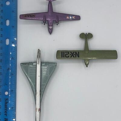 Vintage Metal Jets and Plane