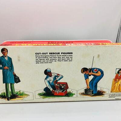 Vintage New in Box Parks Plastics Ambulance