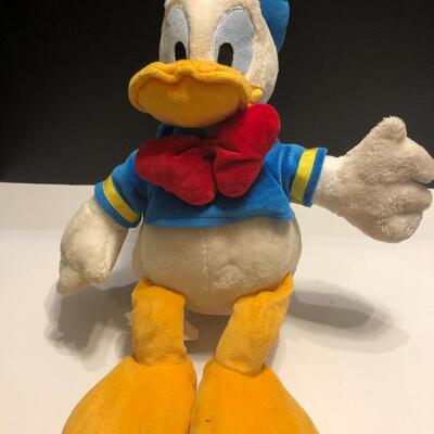 Vintage Plush Donald Duck