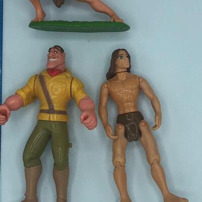 Vintage Disney Tarzan Action Figures