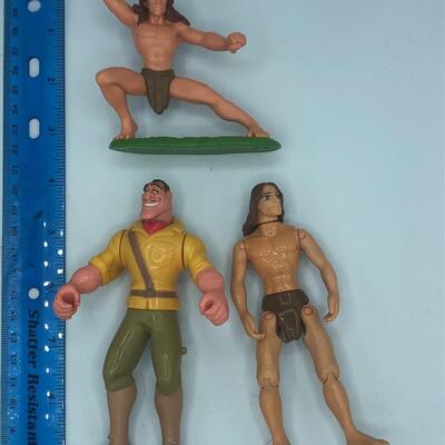 Vintage Disney Tarzan Action Figures