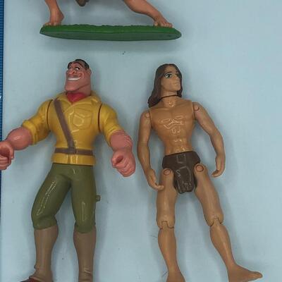 Vintage Disney Tarzan Action Figures