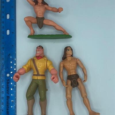 Vintage Disney Tarzan Action Figures