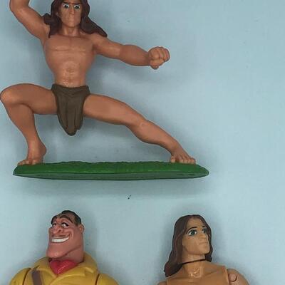 Vintage Disney Tarzan Action Figures