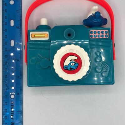 Vintage Smurf Musical Camera