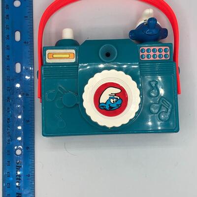 Vintage Smurf Musical Camera