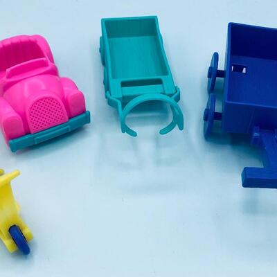 Vintage Doll House Vehicles