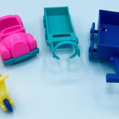 Vintage Doll House Vehicles