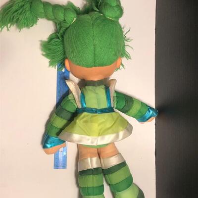 Vintage Rainbow Brite Green Doll - Patty O'Green - 10" WITH Dress