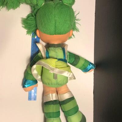 Vintage Rainbow Brite Green Doll - Patty O'Green - 10" WITH Dress