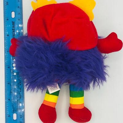Vintage Rainbow Brite Purple Sprite Hammy Plush Toy