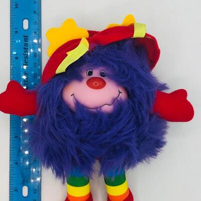 Vintage Rainbow Brite Purple Sprite Hammy Plush Toy