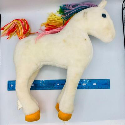 Vintage Mattel Starlite Rainbow Brite Plush Horse Original Hallmark 1983
