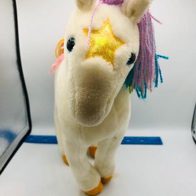 Vintage Mattel Starlite Rainbow Brite Plush Horse Original Hallmark 1983