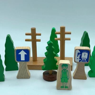 Train Playset Scenery