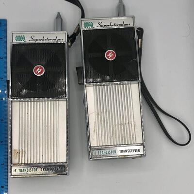 Vintage Walkie Talkies