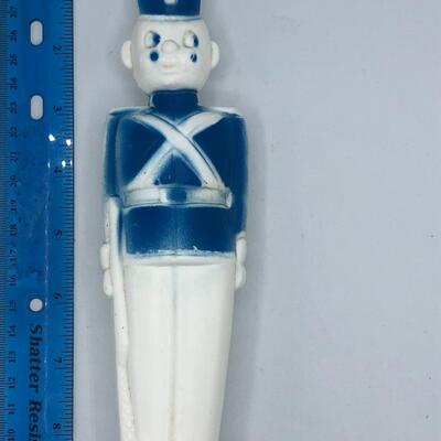 Vintage 1960s Hard Plastic Toy Soldier