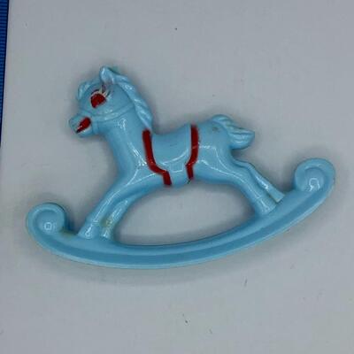 Vintage 1950s Horse Rattle