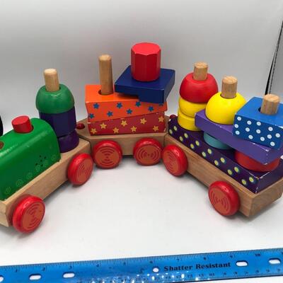 Jumbo Wooden Stacking Train - Classic