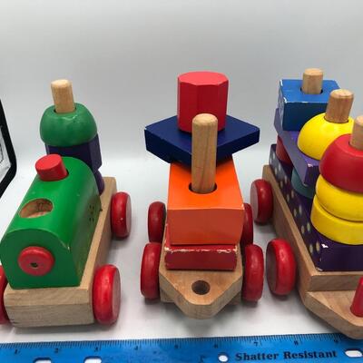 Jumbo Wooden Stacking Train - Classic