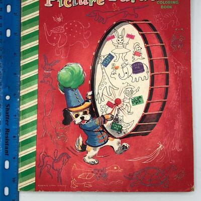 Vintage 1960's Walter Lantz Wally Walrus Image Transfer Coloring Book! Unusual and Rare!