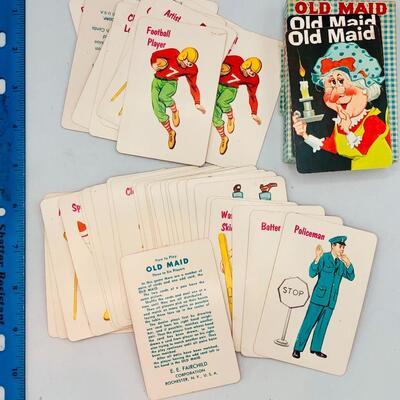 Vintage Old Maid Card Game