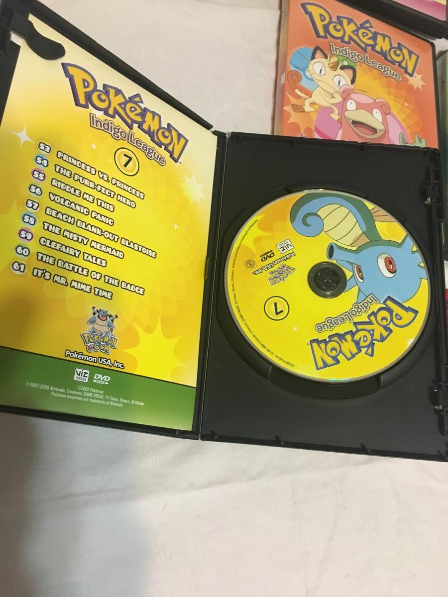 Pokemon - Season 1: Indigo League LOT (EPISODES 1-79) DVD, 2006, 9-Disc Set  | EstateSales.org