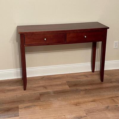 2 Drawer Wooden Entry / Sofa Table