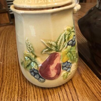 Vintage Bean Pot & Coffee Jar