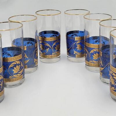 MCM Blue and Gold Tumblers