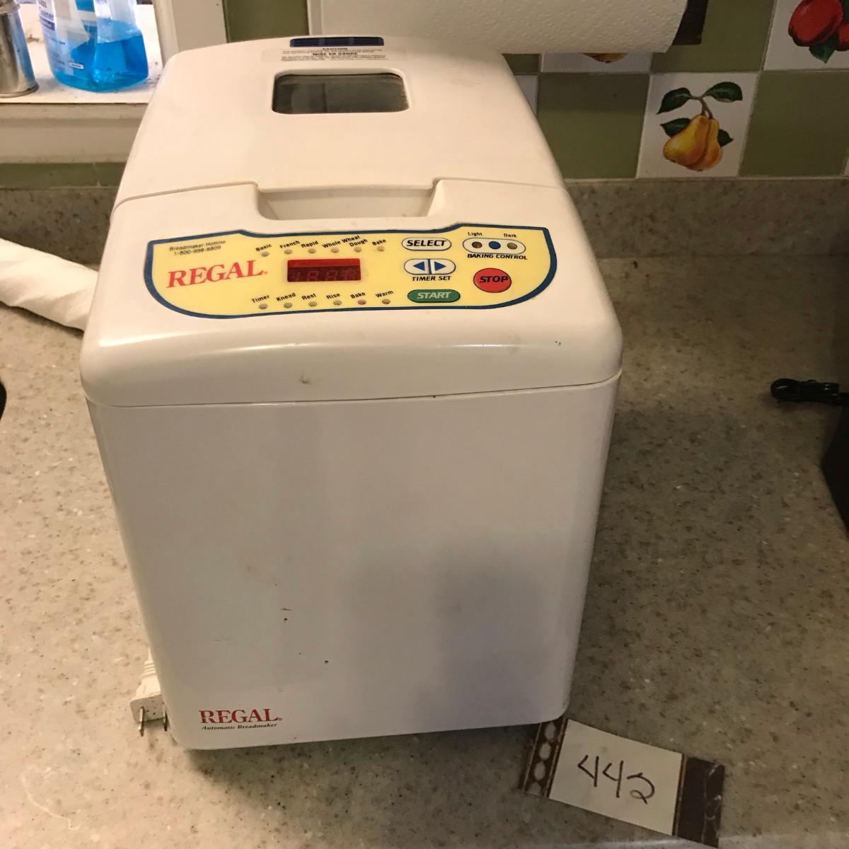 Bread Maker, Regal brand