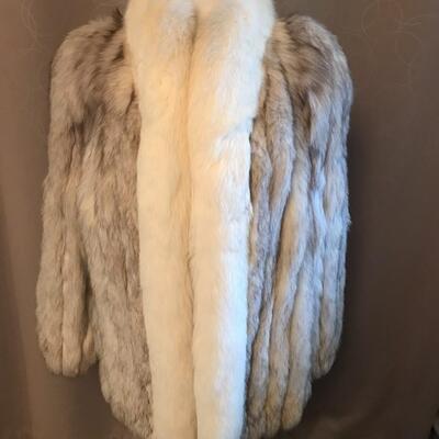 SAGA  ~ vintage  fox fur coat