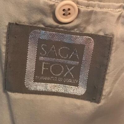 SAGA  ~ vintage  fox fur coat