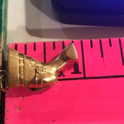 Nefertiti 14K Pendant