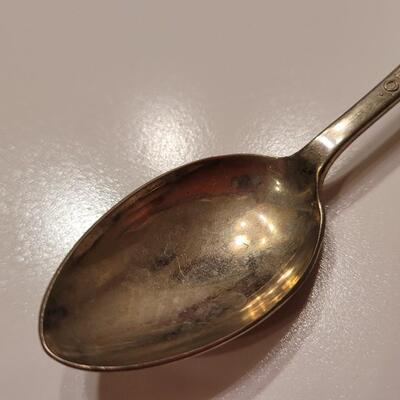 Lot 16: Antique DENVER COLORADO State Capitol Dutch Silver Spoon