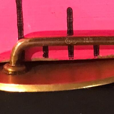 10 K gold stick pin & matching cuff links