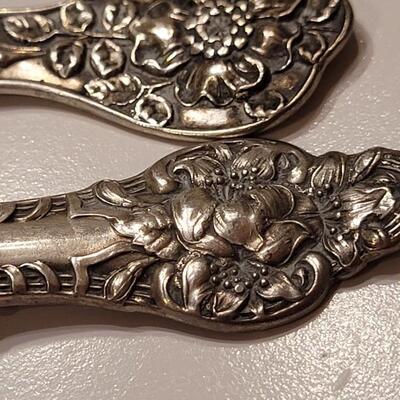 Lot 17: (2) Antique CHANDLER OKLAHOMA Souvenir Sterling Silver Spoons