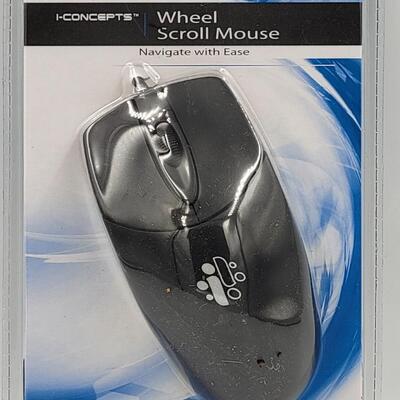 I- Concepts Wheeled Computer Mouse