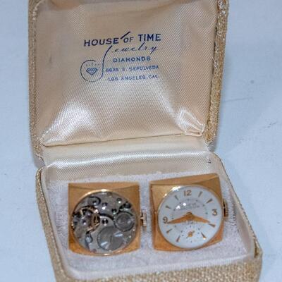 RARE - GENEVE WATCH / WATCHWORKS CUFFLINKS